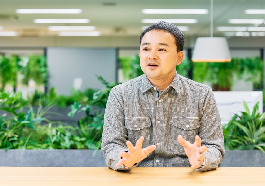 S.A.のインタビュー風景