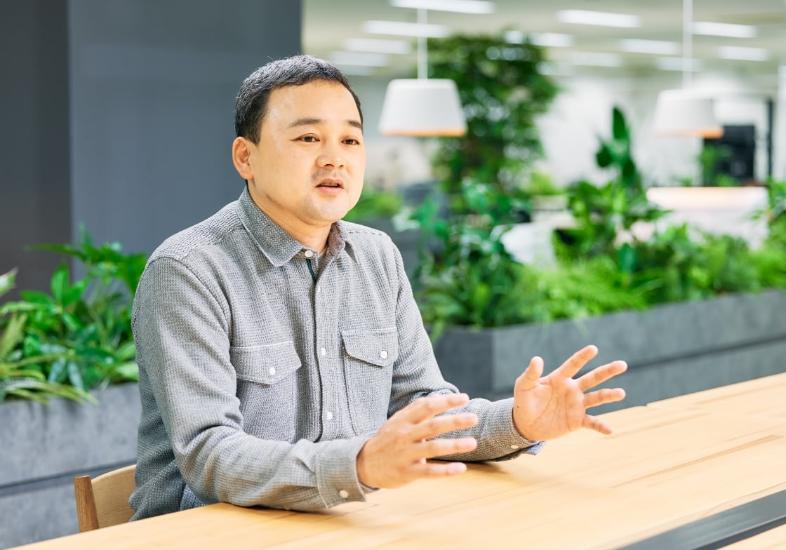 S.A.のインタビュー風景